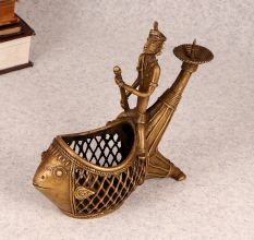 Vintage Handmade Finest Brass Candle Stand for Decoration
