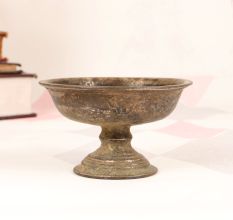 Indian Vintage Brass Holy Kumkum Cup for Prayer Room