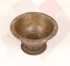Vintage Hindu Rituals Brass Kumkum Cup for Prayer Room