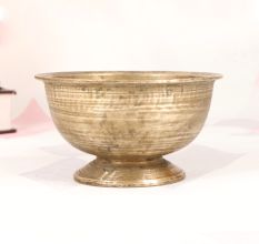 Traditional Handcrafted Brass Kumkum Cup for Home Decoration