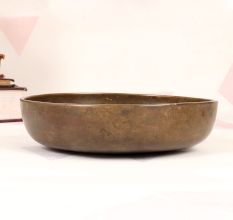 Vintage Holy Finest Brass Bowl for God Bathtub in Vintage Finish