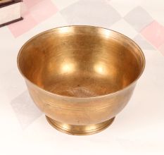 Indian Traditional Brass Holy Bowl for Indoor Decoration