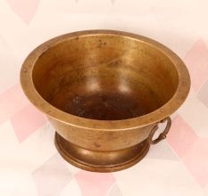 Vintage Handmade South Indian Holy Pot Made of Brass
