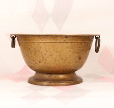 Vintage Handmade South Indian Holy Pot Made of Brass