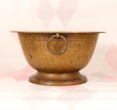 Vintage Handmade South Indian Holy Pot Made of Brass