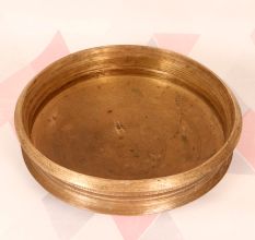 Traditional South Indian Art Brass Urli for Indoor Decoration