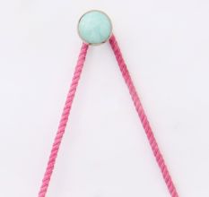 Sea Green Crackle Ceramic Wall Hook