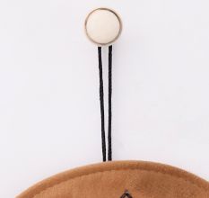 Cream Crackle Ceramic Wall Hook
