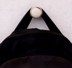 Cream Crackle Ceramic Wall Hook