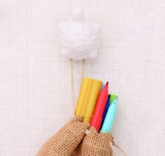 White Tortoise Ceramic Wall Hook