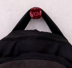 Cherry Small Rose Ceramic Wall Hook