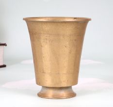 Indian Traditional Finest Brass Holy Glass for Prayer Room