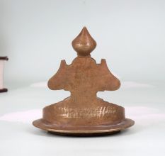 Traditional Holy Brass Gaja Laxmi Oil Lamp Prayer Room