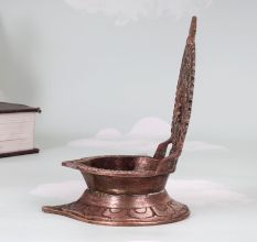 Holy Finest Brass Gajlaxmi Oil Lamp for Home Decoration