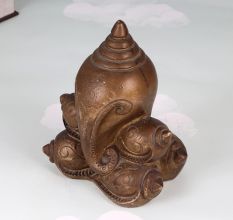 Handmade Finest Brass Holy Lord Ganesha Statue for Decoration