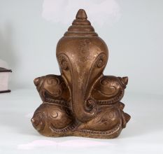 Handmade Finest Brass Holy Lord Ganesha Statue for Decoration