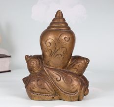 Handmade Finest Brass Holy Lord Ganesha Statue for Decoration