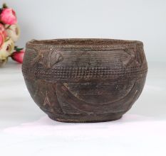 Traditional Handmade Rice Measurement Bowl Made of Brass