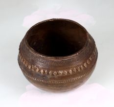 Handcrafted Indian Brass Measurement Bowl in Vintage Finish