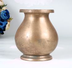 Indian Traditional Handcrafted Brass Holy Pot for Rituals