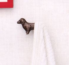 Dachshund Dog Iron Wall Hook For Hanging