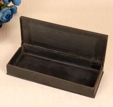 Vintage Handcrafted Metal Jewelry Box in Hyderabadi Art