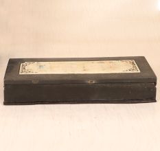 Vintage Handcrafted Metal Jewelry Box in Hyderabadi Art