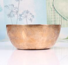 Traditional Bell Metal Singing Bowl for Meditation in Nepalese Art