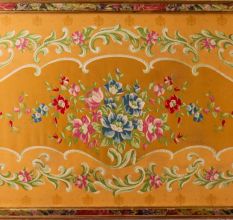 Beautiful Thread Work Cloth Painting for Home Decoration