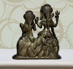 Brass Shiv Parivar (ht-6.7 Inches)