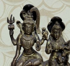 Brass Shiv Parivar (ht-6.7 Inches)