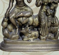 Brass Shiv Parivar (ht-6.7 Inches)