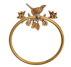 Set of 5 Bronze Brass Bird Design Bathroom Hardware Accessories