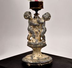 High-Quality Vintage Metal Candle Stand for Decoration