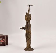 Dhokra Art Handmade Brass Tribal God Statue for Decoration