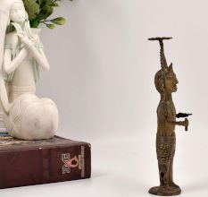 Dhokra Art Handmade Brass Tribal God Statue for Decoration