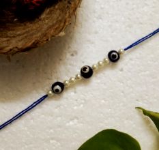 Glass, Acrylic Beads Beads Rakhi for Festive Gifting