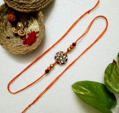 Wooden, Acrylic Beads Rakhi for Festive Gifting
