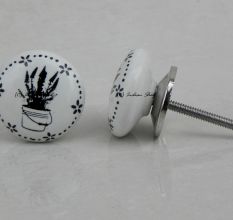 Flower Pot Flat Knob (1)
