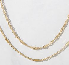 Two Delicate Bracelets Set, Dainty Bracelet Set, Two Minimalist Bracelets