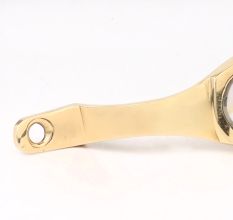 Golden White Mother of Pearl Brass Cabinet Door Handle