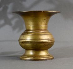 Handcrafted Brass Water Pot for Flower Decoration