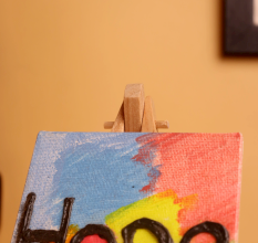 Colorful Hope Textured Canvas Painting for Inspiration