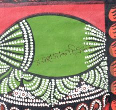Traditional Bengal Pattachitra Painting on Cloth Depicting the Shiva Puran Story by Artist Sahajan Chitrakar