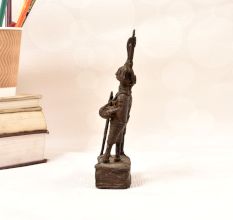 Handmade Finest Brass Two Man Figure in Tribal Art for Decor