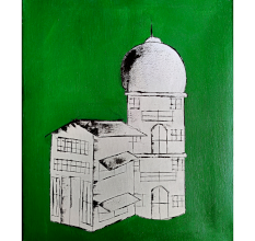 Cityscape â€“ Dome of Silence | Oil on Canvas by Artist B. Manikanta