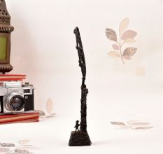 Handmade Vintage Brass Tribal Statue of Tree of Life for Decor