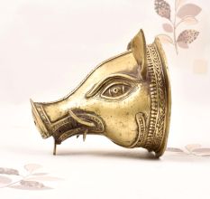 Handcrafted Finest Brass Lord Varaha Head for Wall Hanging