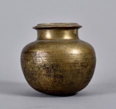 Vintage High-Quality Brass Cooking Pot for Flower Decoration