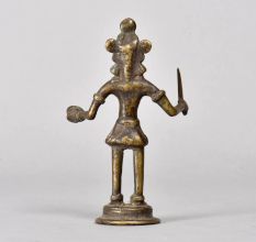 Finest Brass Hindu Goddess Tribal Statue for Prayer Room